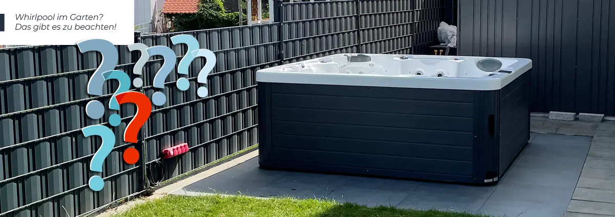 Whirlpool im Garten - Outdoor Whirlpools